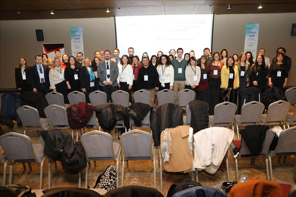 LEAF Projesi Kapanış Toplantısı Gerçekleştirildi