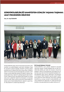 LEAF Projesinin hikayesi ESTÜ AKTİF’in yeni sayısında! 